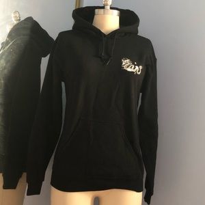Dragon Hoodie, Black, Small